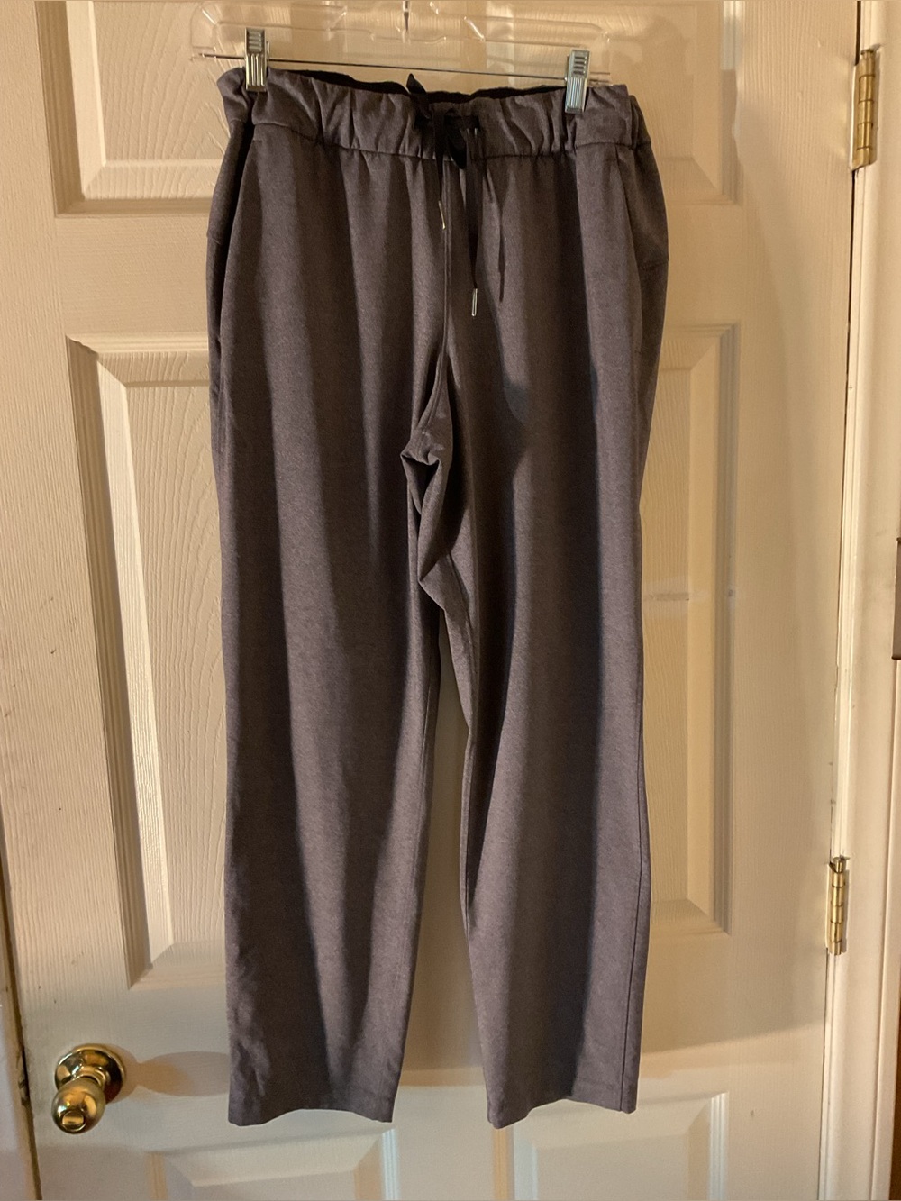lululemon Heathered Charcoal Performance knit Pants size - 8